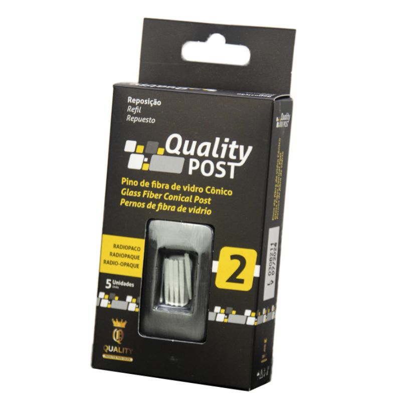 Pino Fibra de Vidro Quality Post Nº 2.0 5unid - Quality