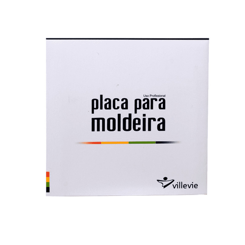 Placa para Moldeira EVA Soft 1 mm Quadrada 5unid. - Villevie