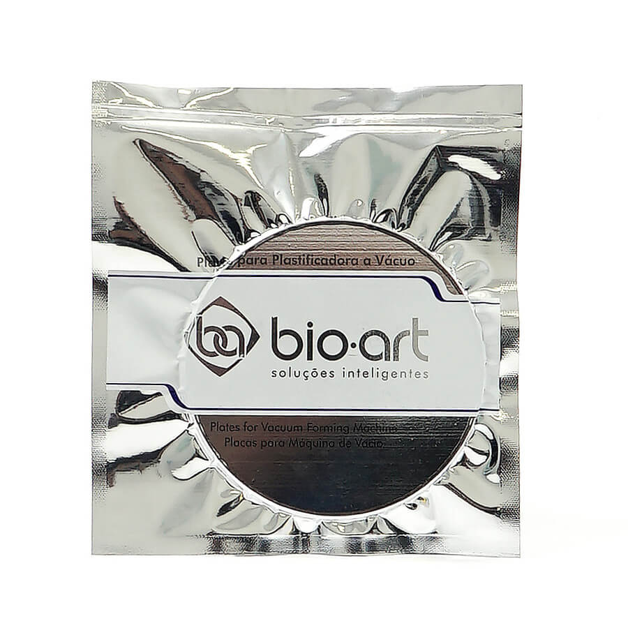 Placa Termoplástica para Alinhadores Bioalign 125X0,75 mm Redonda 2Unid. - Bio-Art