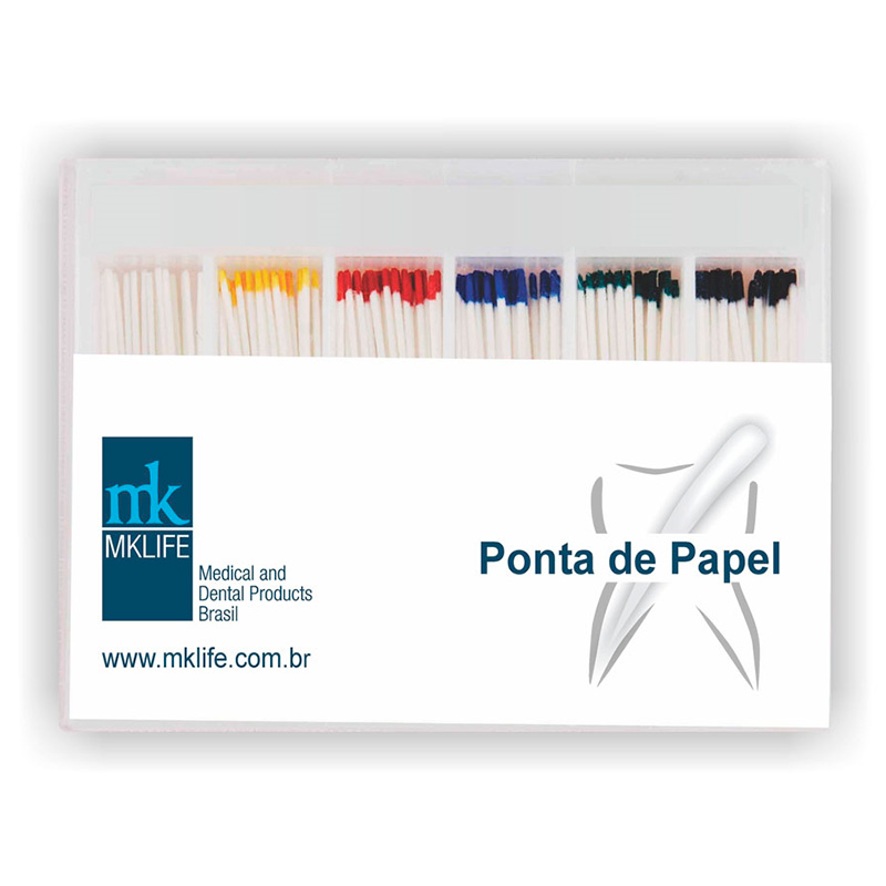 Ponta De Papel Absorvente Nº 45-80 - 200unid. - MK Life