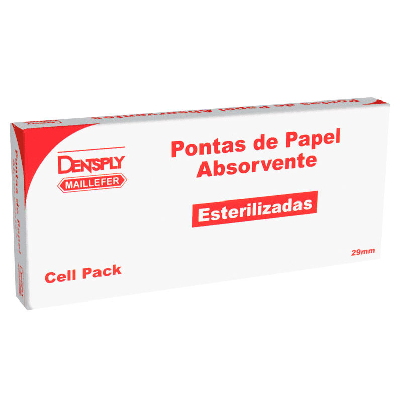 Clique na imagem para ampliar Ponta de Papel Esterilizada Cell Pack