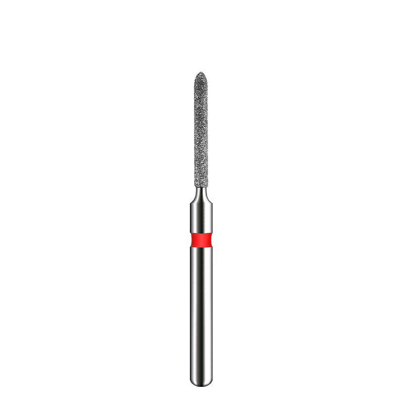 Ponta Diamantada Invicta Cilíndrica Torpedo FG Nº 3216F - American Burrs