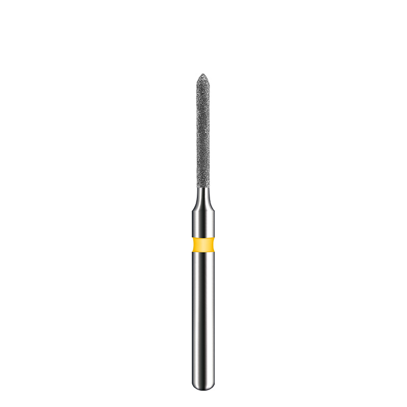 Ponta Diamantada Invicta Cilíndrica Torpedo FG Nº 3216FF - American Burrs