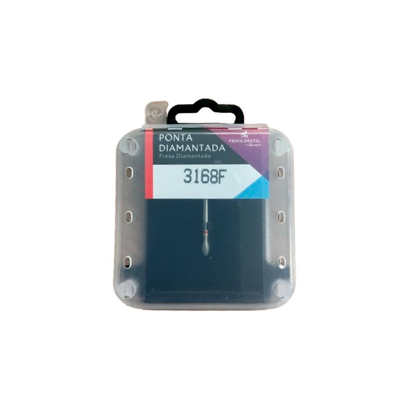 Ponta Diamantada Ovo 19 mm FG Nº 3168F - Prima Dental