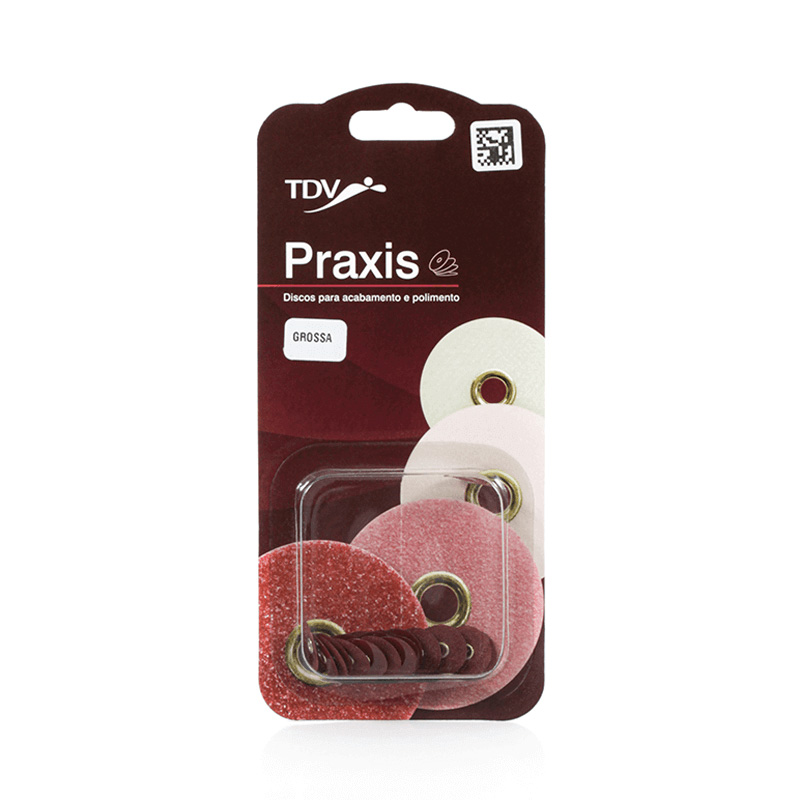 Discos de Lixa Grossa Praxis Refil 1/2 - TDV