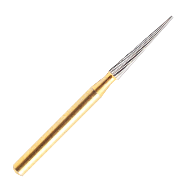 Clique na imagem para ampliar Broca Carbide Multilaminada 12Lam Cilíndrica Cônica p/ Desbaste - FG
