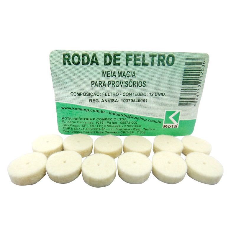 Roda de Feltro Meia Macia - Kota