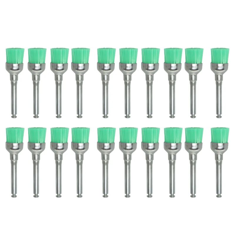 Escova Robinson Spazzo Taça Soft Verde 20unid. - Spazzo