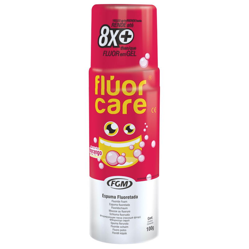 Flúor em Espuma Flúor Care 100g - Fgm