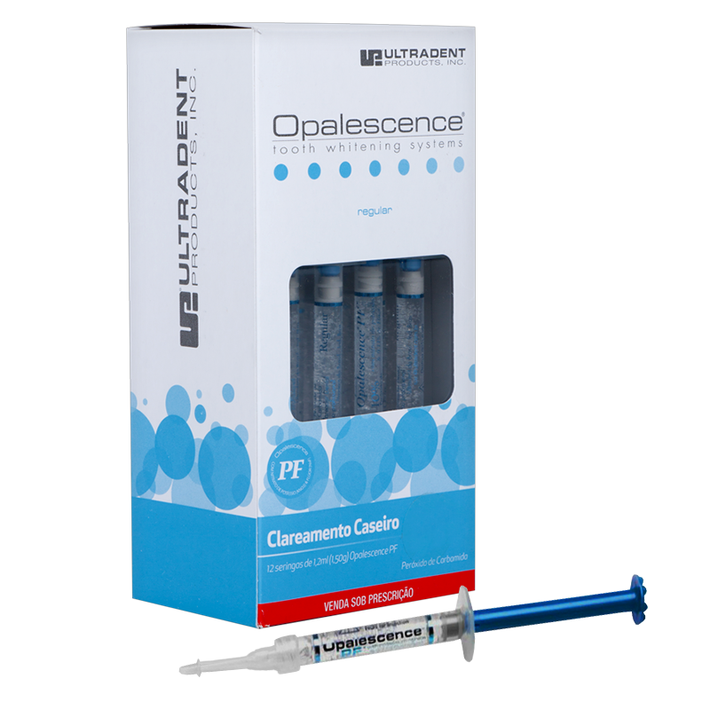 Clique na imagem para ampliar Kit Clareador Opalescence PF Menta 12 Seringas
