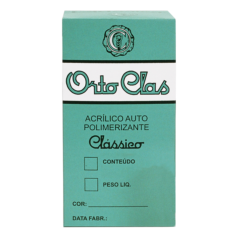 Clique na imagem para ampliar Resina Orto Clas Ecológico Pó 80g