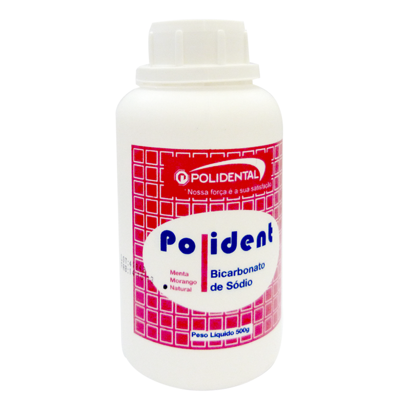 Clique na imagem para ampliar Bicarbonato de Sódio Polident 500g