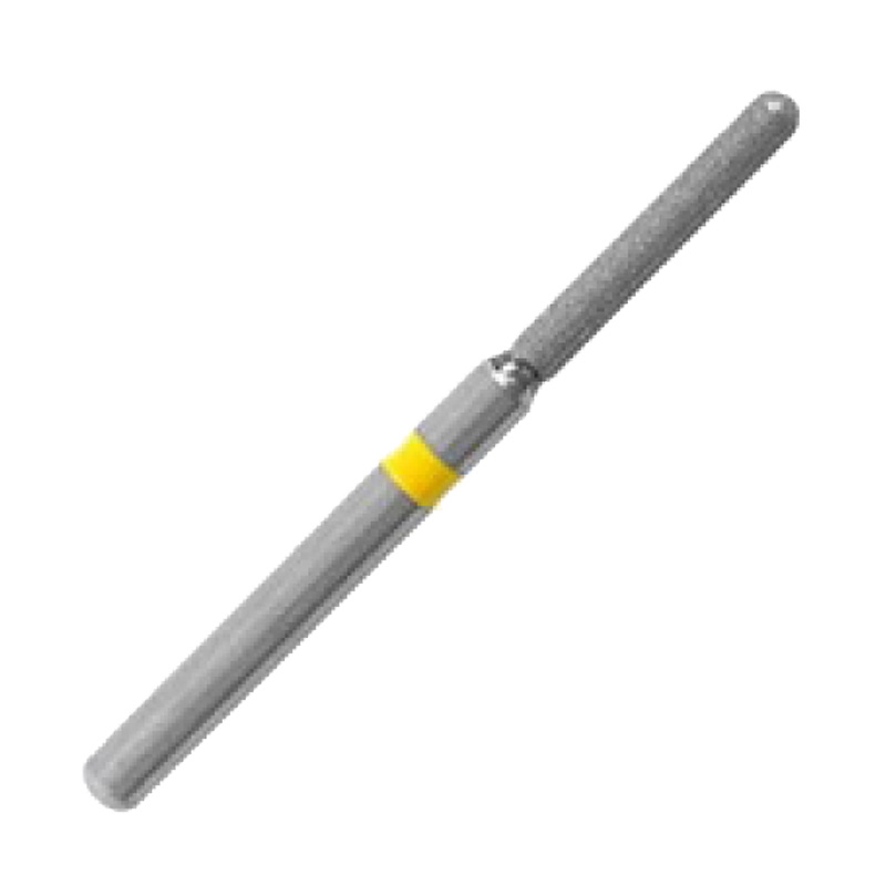 Ponta Diamantada Cilíndrica Topo Arredondado FG Nº 3145F - KG Sorensen