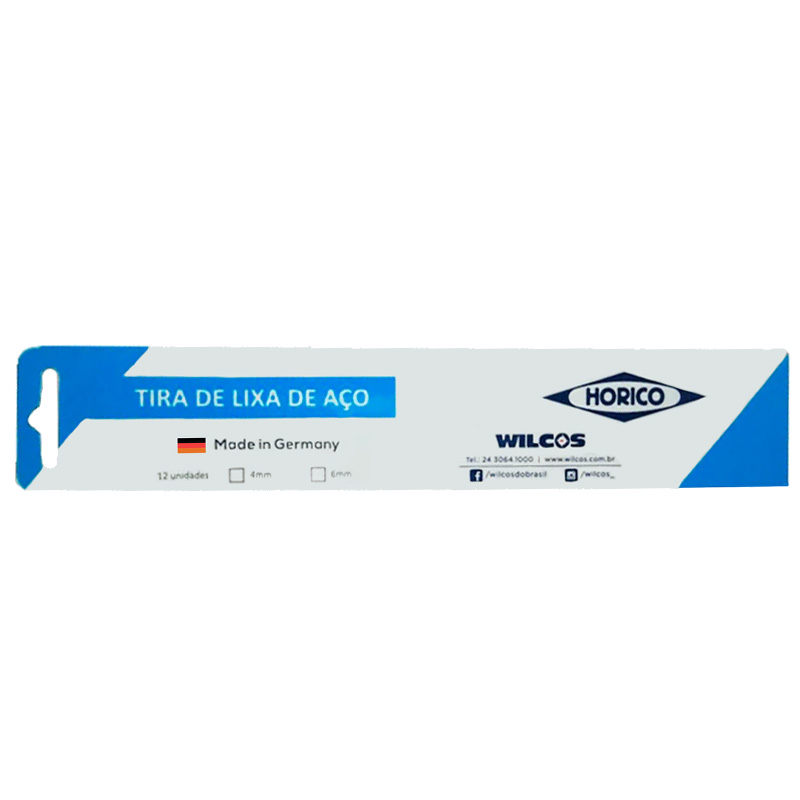 Tira de Lixa de Aço Horico - Wilcos