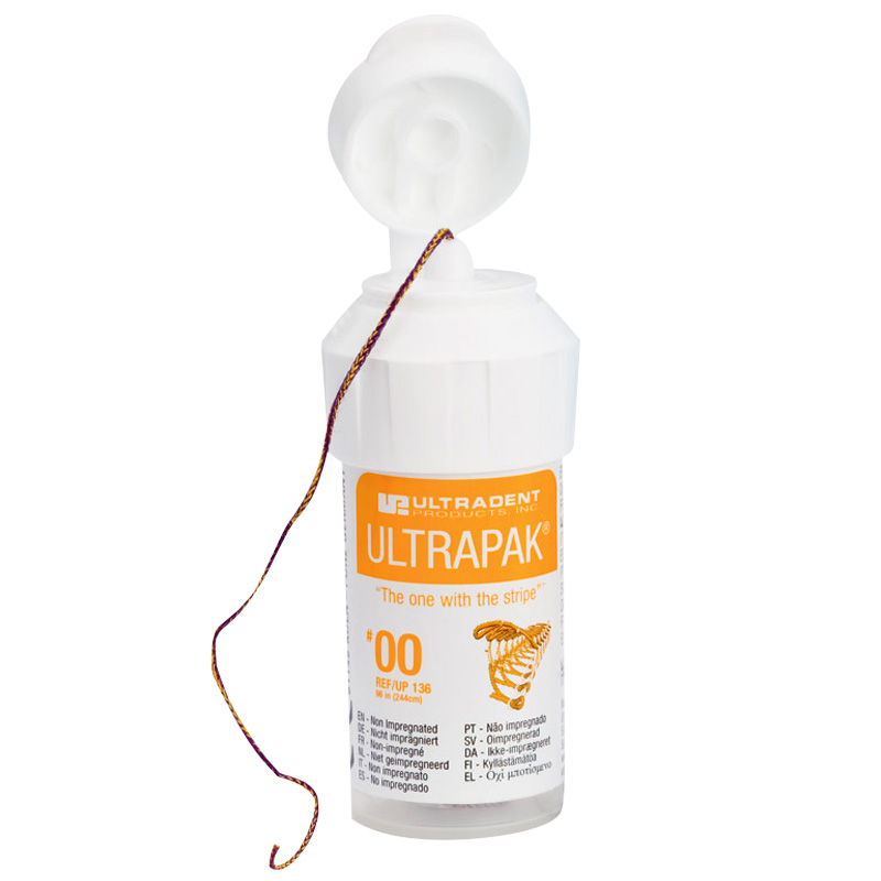 Fio Retrator Ultrapak N° 00 Ultrafino 244 cm - Ultradent