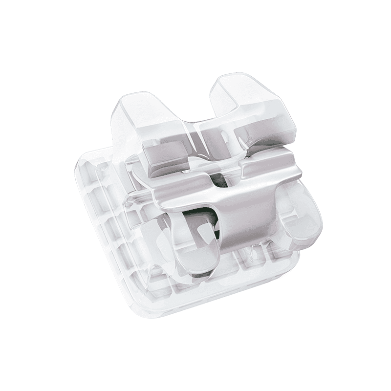 Clique na imagem para ampliar Bráquete Cerâmico Autoligado Iceram SLB MBT 0,022'' - Reposição
