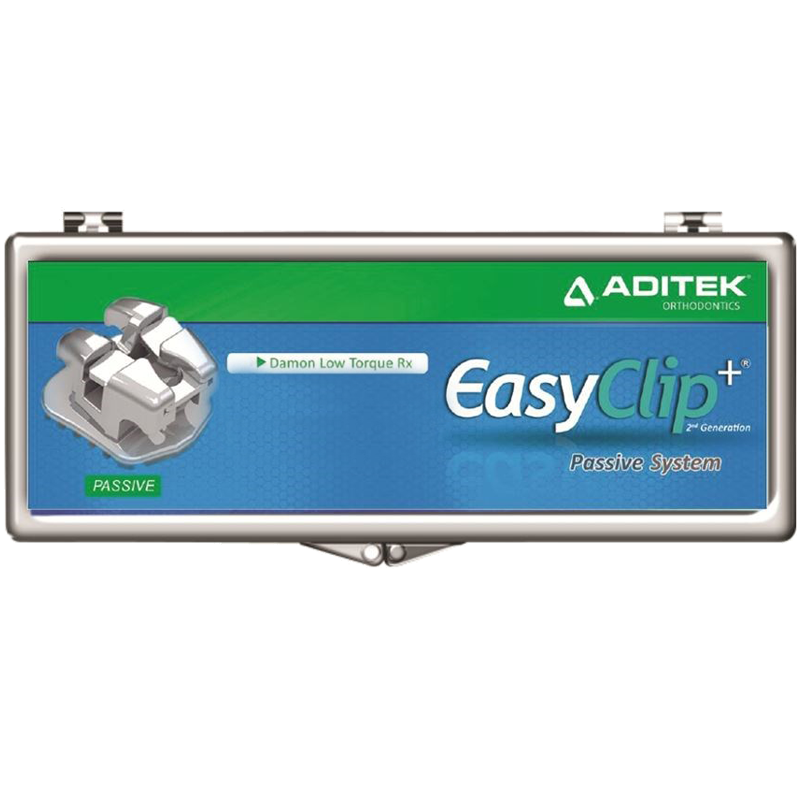 Clique na imagem para ampliar Bráquete Metálico Autoligado Easyclip+ Damon Low 0,022'' - Reposição