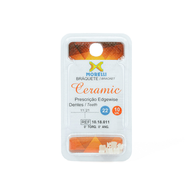 Bráquete Cerâmico Ceramic Edgewise 022 - Morelli