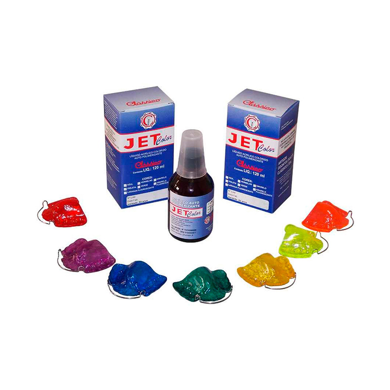 Resina Acril Auto Color - Liq Azul 120 ml Classico - Clássico
