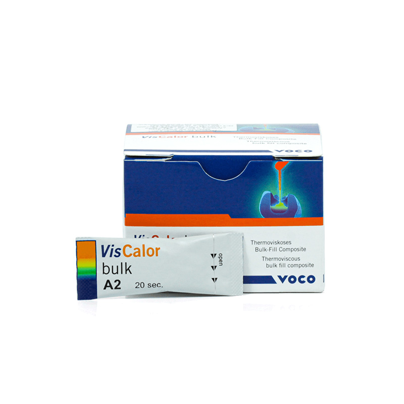 Resina em Cápsulas Bulk Fill Viscalor A2 0,25g 16unid. - Voco