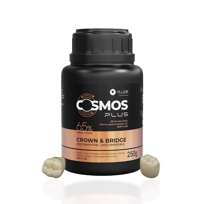 Resina para Impressora 3D Cosmos Plus Crown e Bridge A1 250g