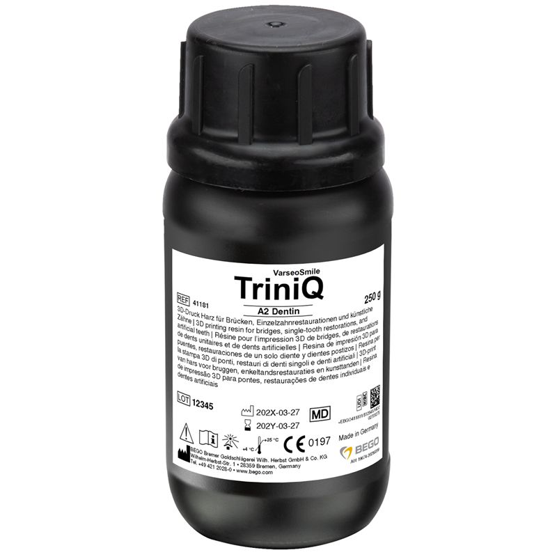 Resina para Impressora 3D Varseo Smile Triniq Dentina A2 250G - Bego