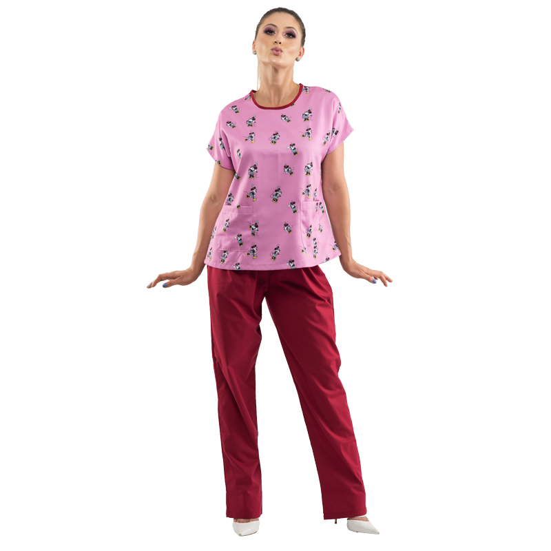 Clique na imagem para ampliar Scrub Feminino Disney - Minnie Mouse