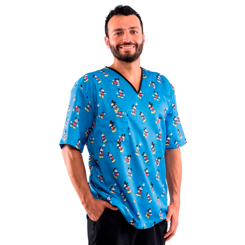 Clique na imagem para ampliar Scrub Masculino Disney - Mickey Mouse