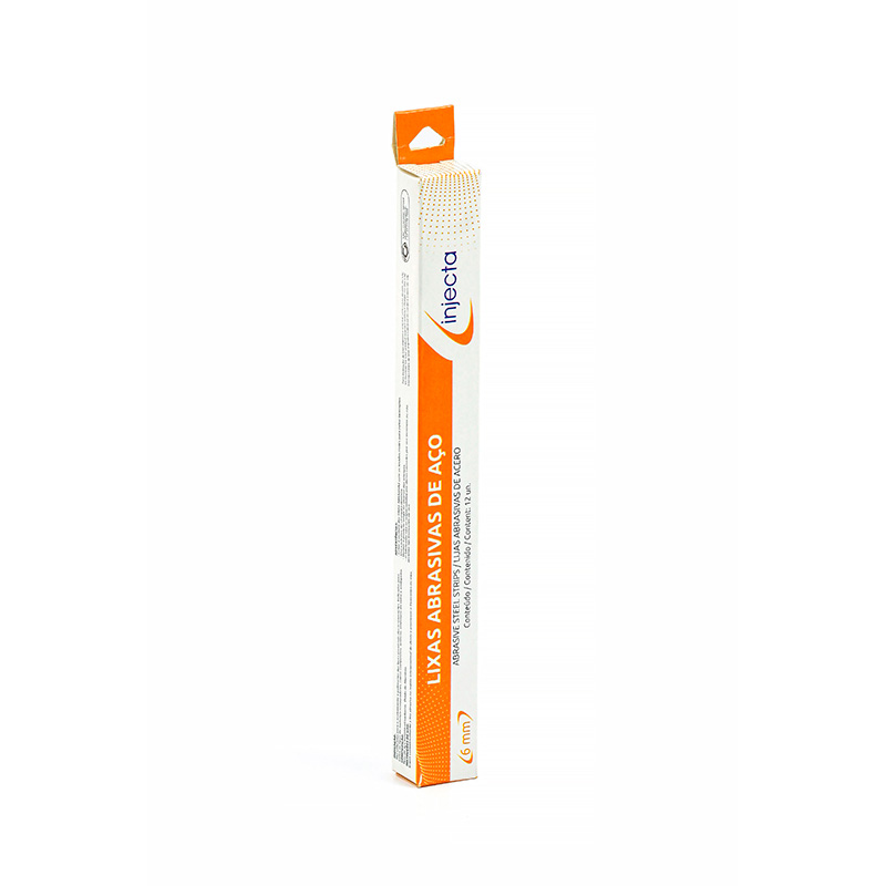 Tira de Lixa Abrasiva em Aço 6,0 mm - Injecta