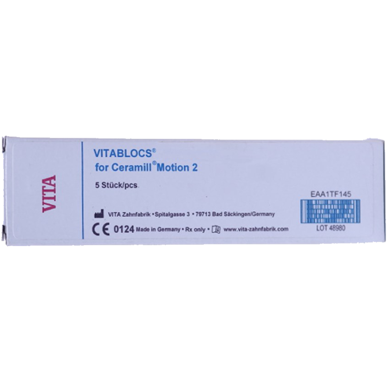 Clique na imagem para ampliar Bloco de Cerâmica Multicromática Vitablocs TF Class Ceramill Mot2